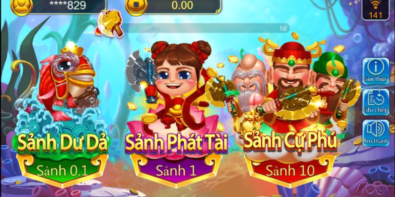 Các tính năng tại sảng game bắn cá Hello88